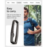 Carcasa cu carabina Spigen Lock Fit compatibila cu Google Pixel Buds 2a, Negru 9 - lerato.ro